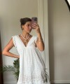 Vestido Ambar blanco