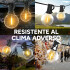 Guirnalda 25 + 2 Luces Luz Cálida 7,5 M Interior Exterior Variante Calida