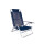 Reposera Silla MOR Aluminio Sannet 5 Posiciones Azul