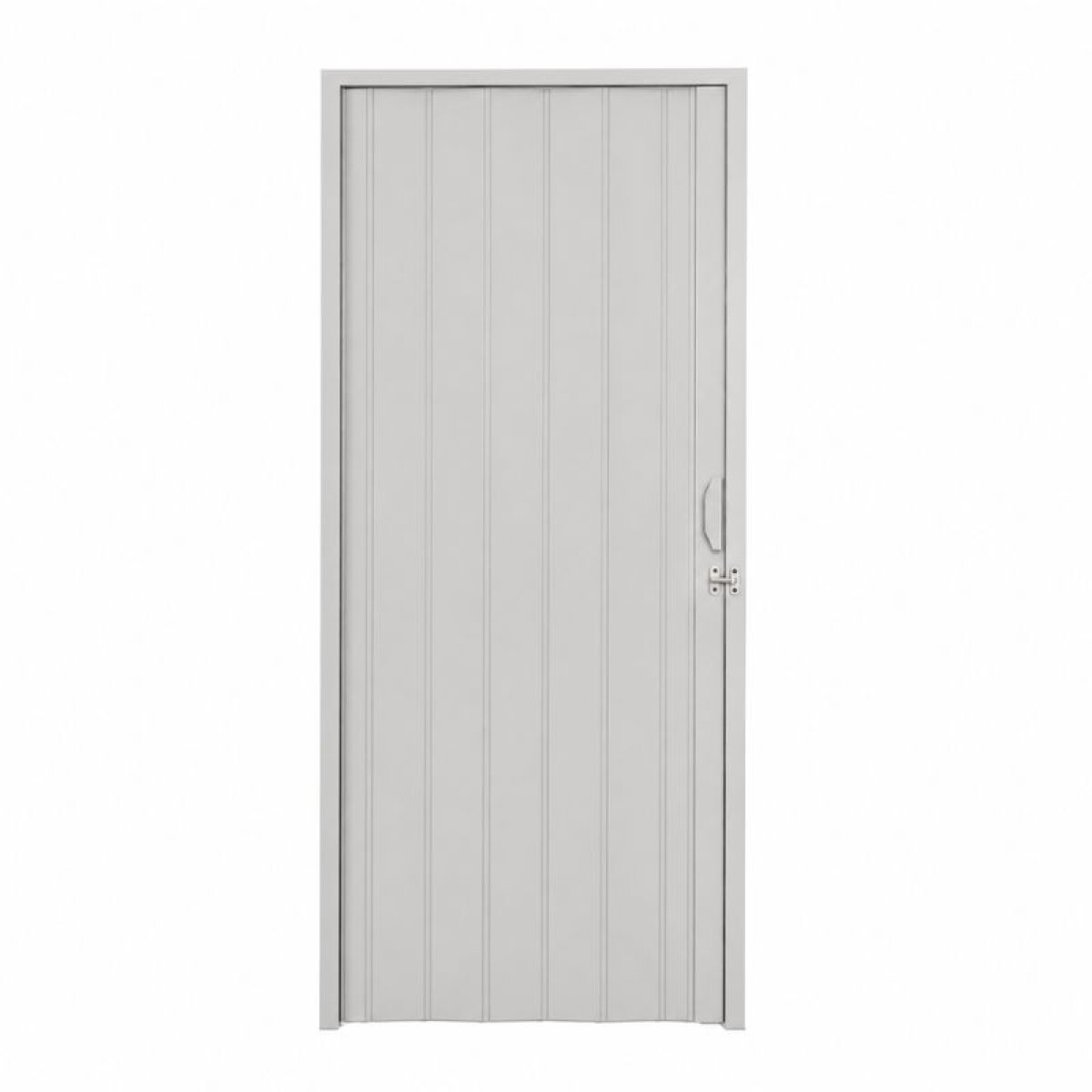 PUERTA PLEGABLE PVC 80 X 2.10 - GRIS 