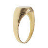 Anillo Sello de oro amarillo 18k con letra en relieve incluida Anillo Sello de oro amarillo 18k con letra en relieve incluida