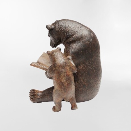 DECORACION READING BEARS Marrón - -