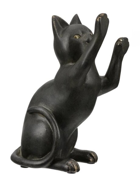 SUJETALIBROS GATO DE RESINA 13x8x19CM NEGRO SUJETALIBROS GATO DE RESINA 13x8x19CM NEGRO