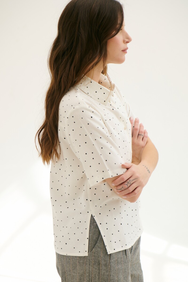 CAMISA DOT BLANCO