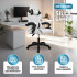 Silla Gamer Ergonomica Escritorio Reclinable Soporta 200kg Blanco con Negro Silla Gamer Ergonomica Escritorio Reclinable Soporta 200kg Blanco con Negro