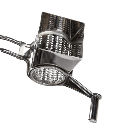 Rallador de Manivela con 2 Cuchillas de Acero Inoxidable Rallador de Manivela con 2 Cuchillas de Acero Inoxidable