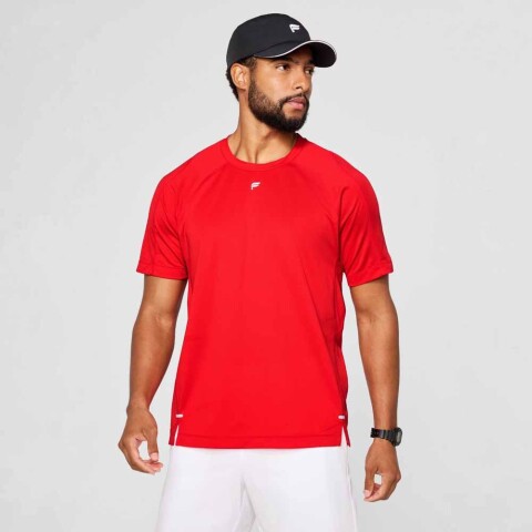Polo Training The O2 Tee Hombre Heated Red