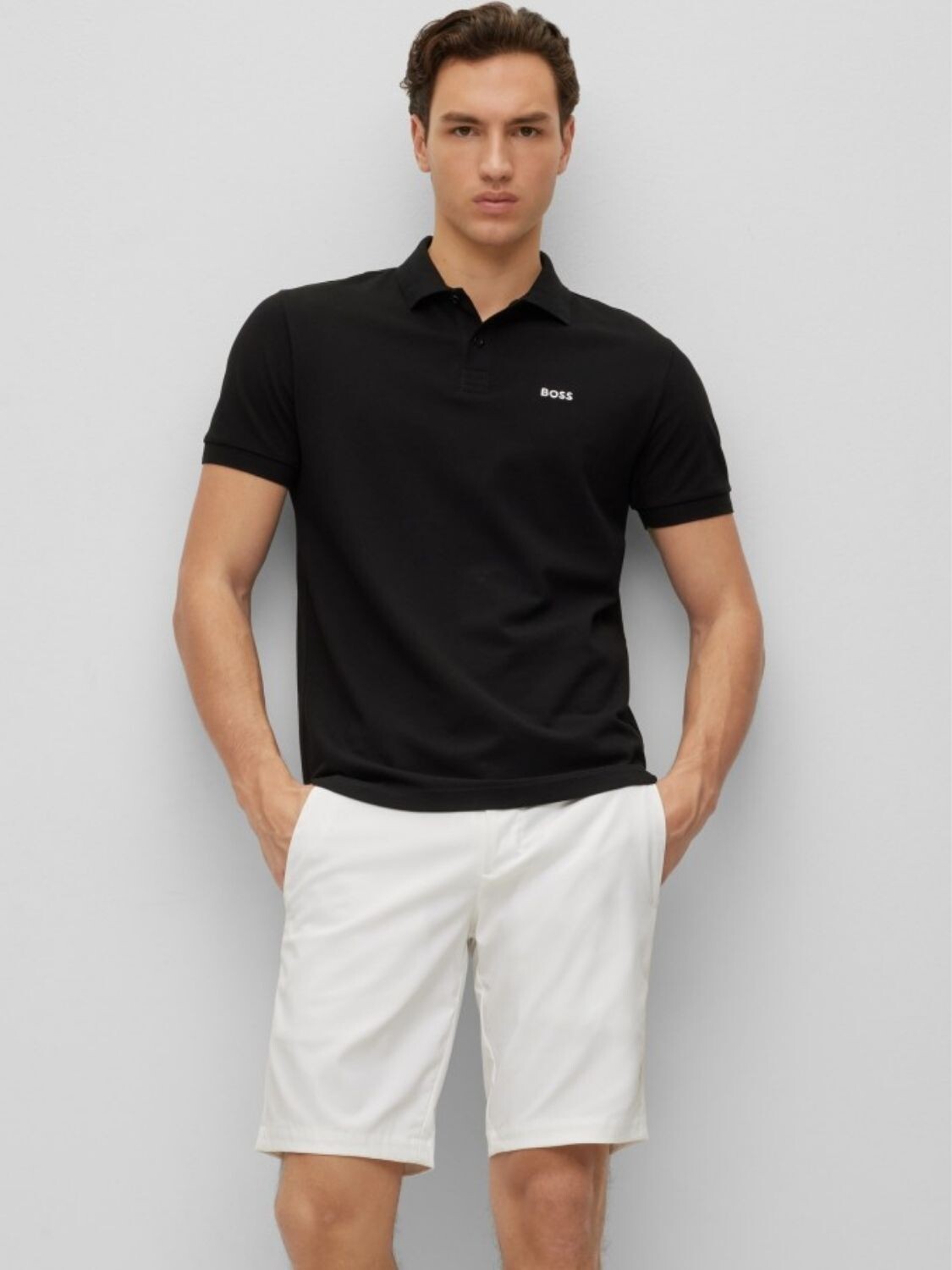 Hugo Boss -Remera Polo Regular Fit, Piro 0