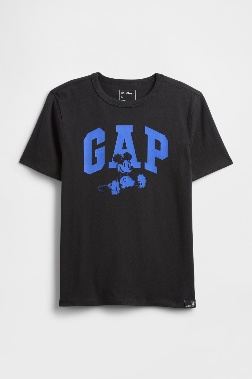 Remera Logo Gap Disney Niño Sp Dis Fam Moonless