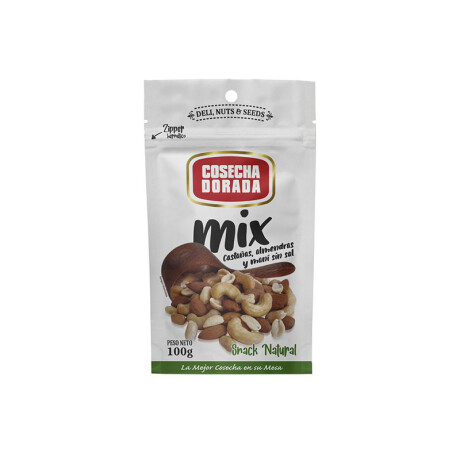 Mix COSECHA DORADA Castañas - Almendras -Maní DoyPack 100Grs Mix COSECHA DORADA Castañas - Almendras -Maní DoyPack 100Grs