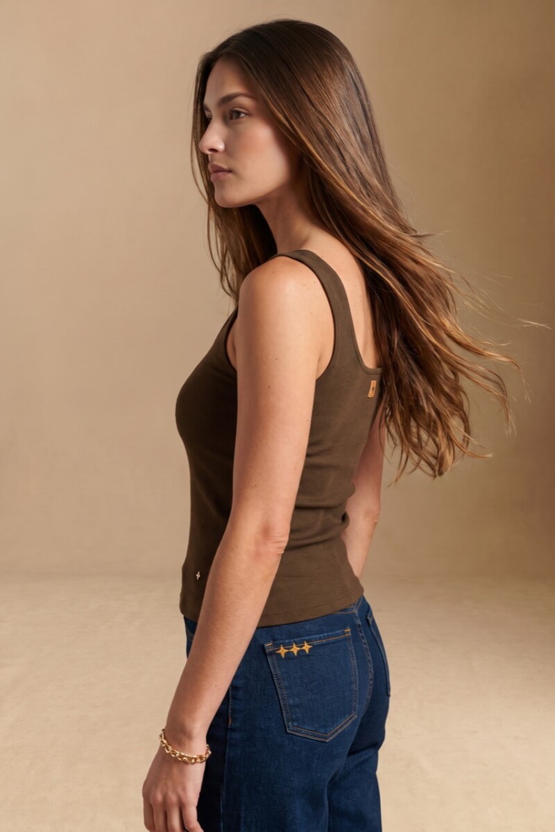 Top Musculosa Safari