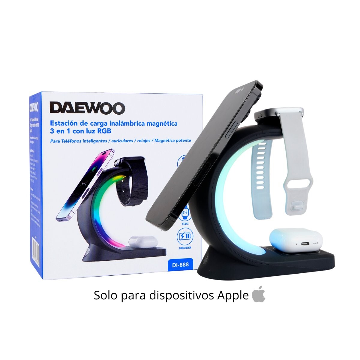 Cargador 3 en 1 Daewoo DI-888 
