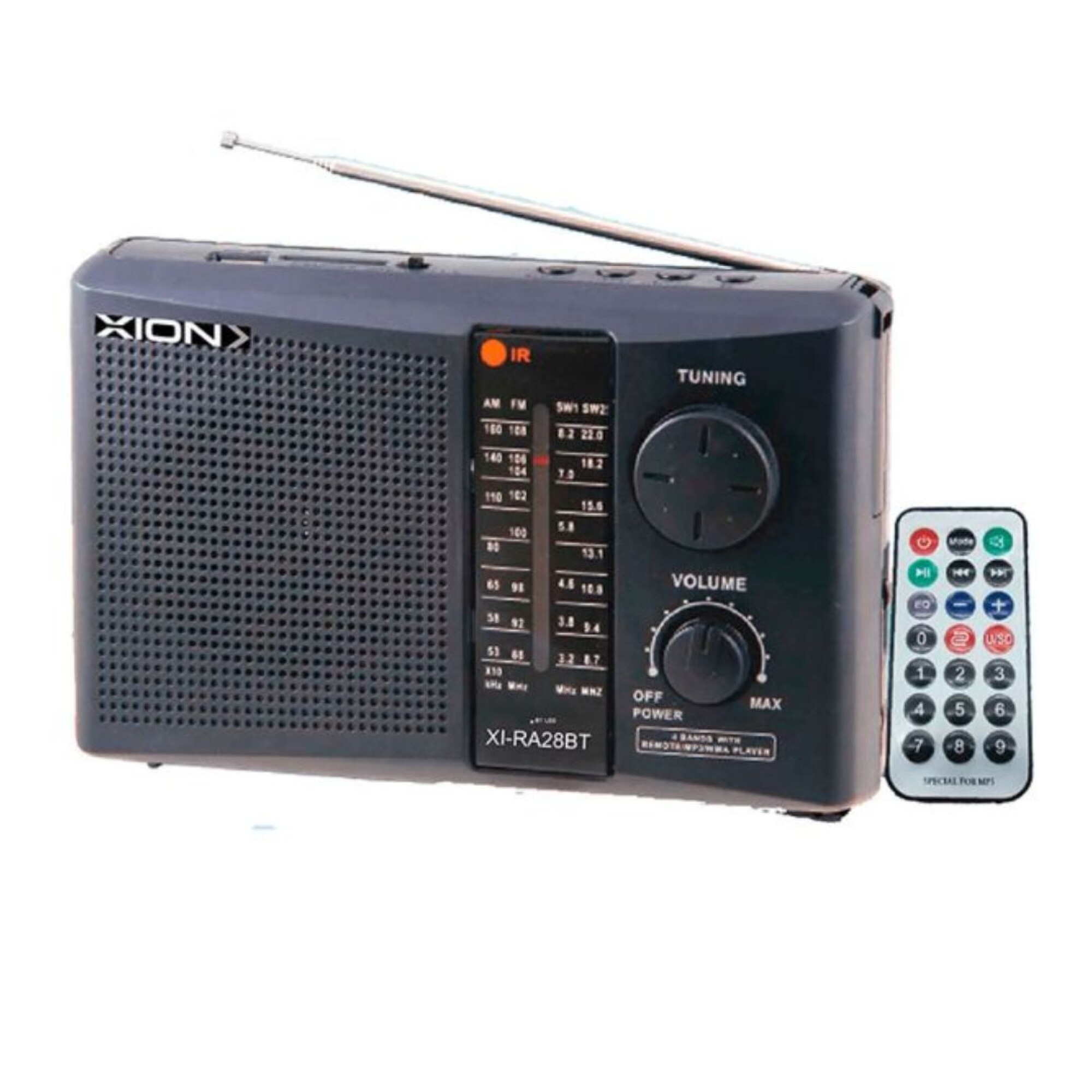 Radio Portátil Xion XI-RA28BT AM/FM/BT/USB
