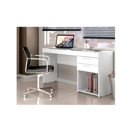 Escritorio Office Blanco 2 Cajones Mc-002bl Unica