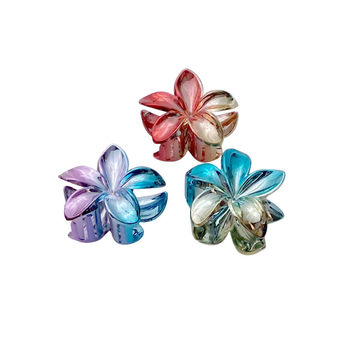 Broche pinza para el cabello flor colores - Broche Pinza Para El Cabello Flor Colores 