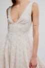 VESTIDO MINI CANT HELP IT Marfil