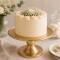Soporte de Torta 22cm x15 cm Dorado