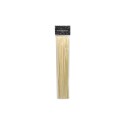 PALO DE BROCHETTE X 50 UNIDADES 40CM MARRON