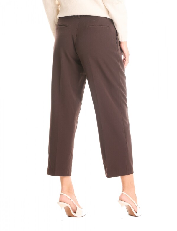 Pantalon Pinzas MARRON
