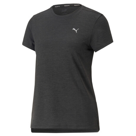 Run Fav.Heather Tee 52316801 Negro