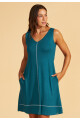 VESTIDO LISO VERDE HERA-21361