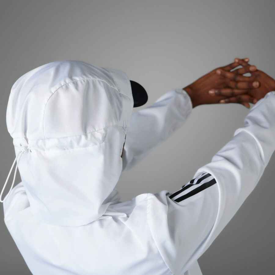 Campera de Mujer Adidas Running Blanco - Negro