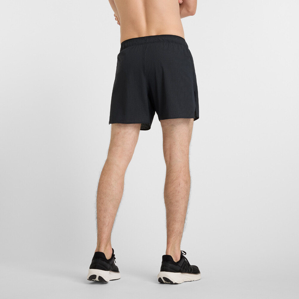 Short Running Rc Ultra Light Split Short 5 Hombre Black