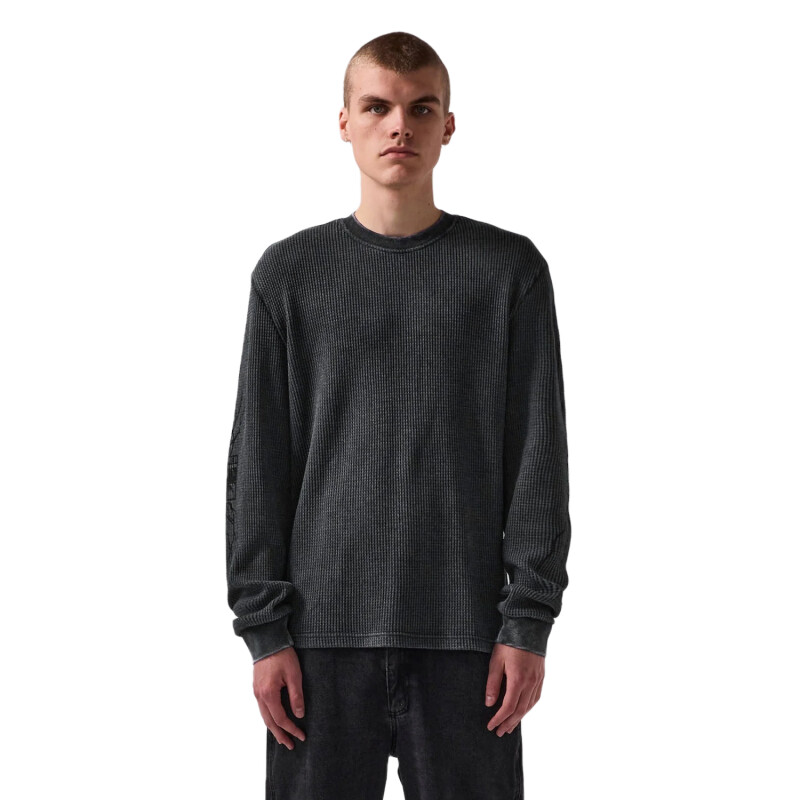 Remera Former Scrawl Ls Waffle - Gris Remera Former Scrawl Ls Waffle - Gris