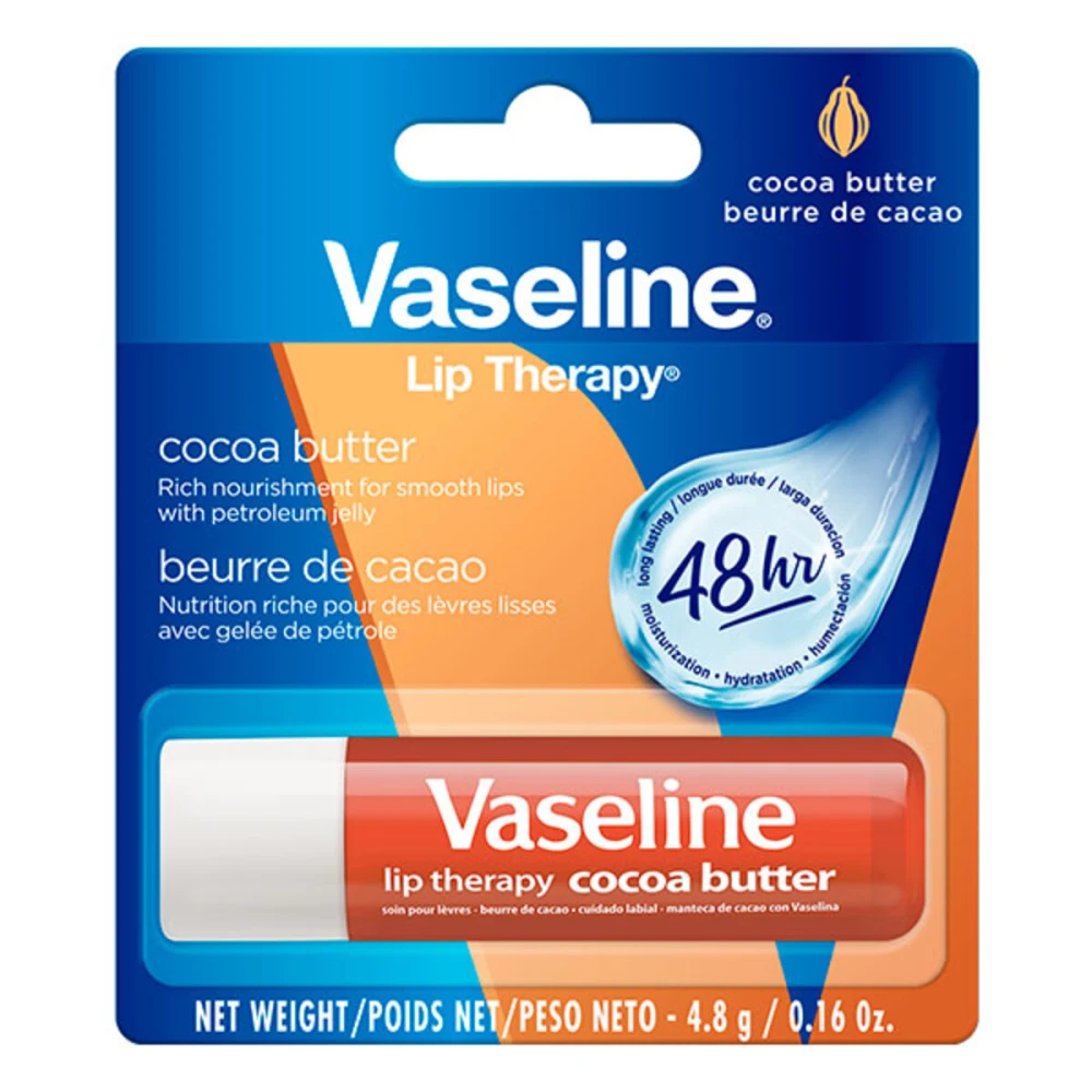 VASELINE LIP THRAPY COCOA BTTR US24X4.8G