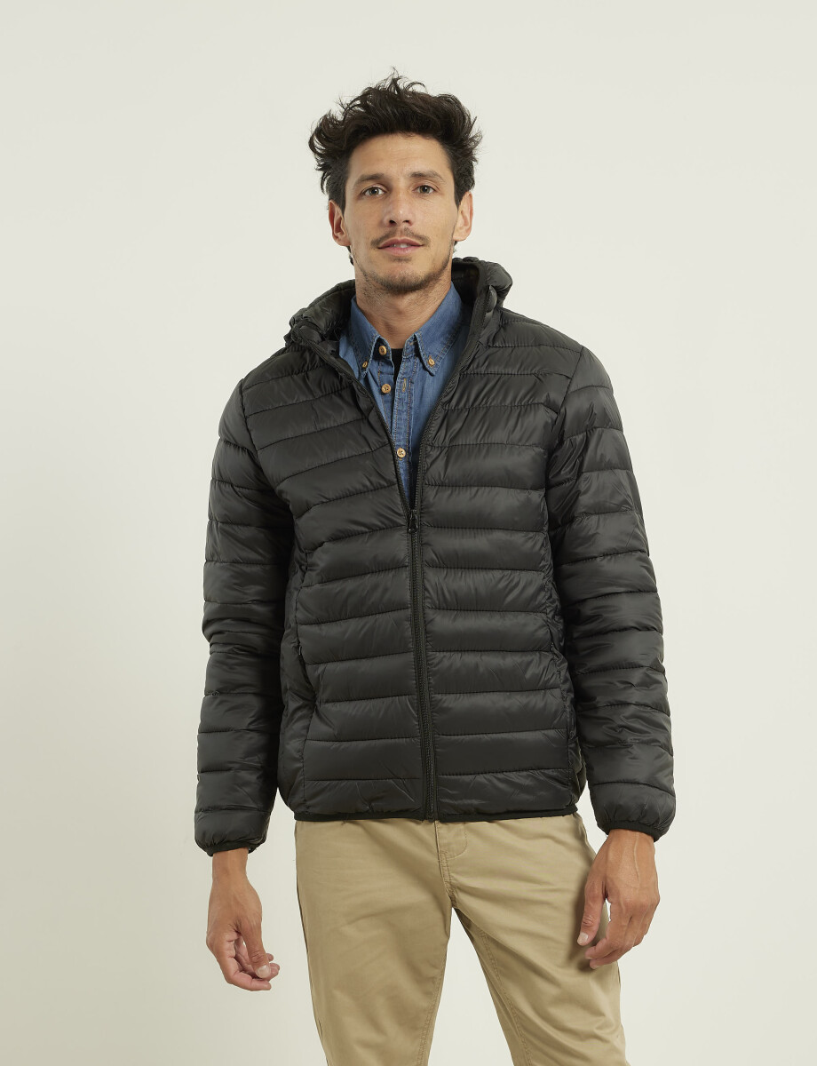 300211 CAMPERA HARRINGTON URBAN Negro