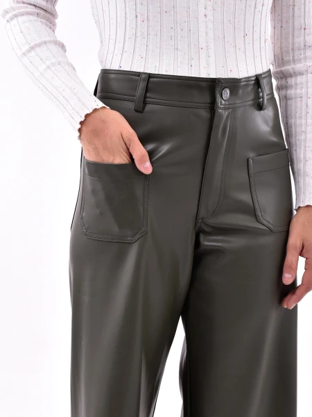 PANTALON MORA VERDE OSCURO