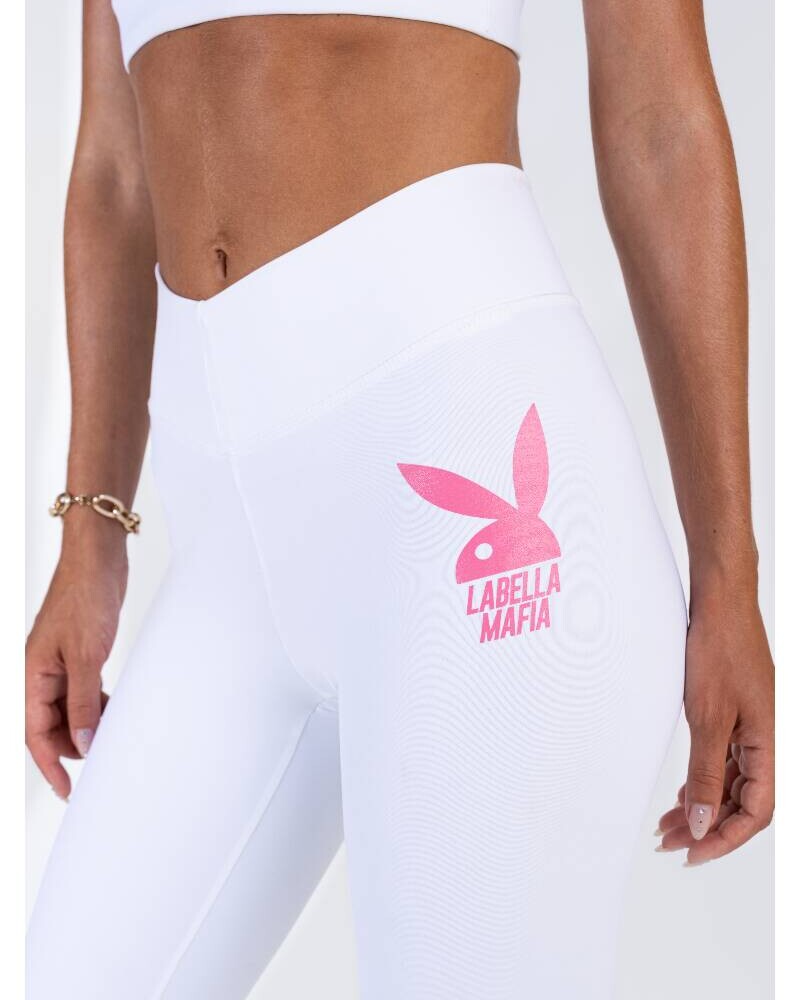 CALZA PLAYBOY LABELLAMAFIA BLANCO