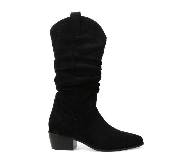 Botas DEGREE Bucaneras arrugadas Black