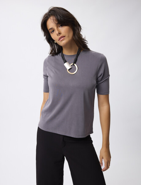 T-shirt Geminis grafito