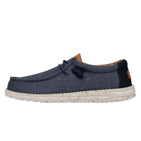 Wally Washed Canvas Hombre Navy