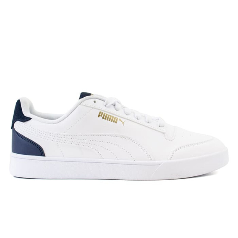 Championes Puma Shuffle - 309668-05 Blanco-azul