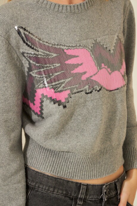 SWEATER CELESTIAL GRIS