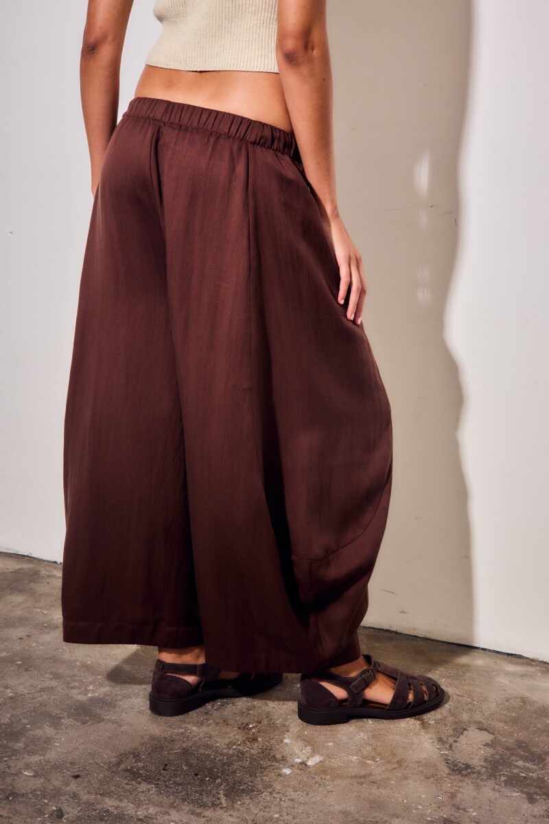 Babucha Lyocell Marron