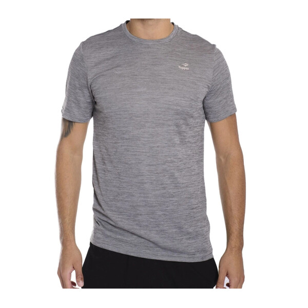 T SHIRT BASIC MNS TRNG - TOPPER GRIS