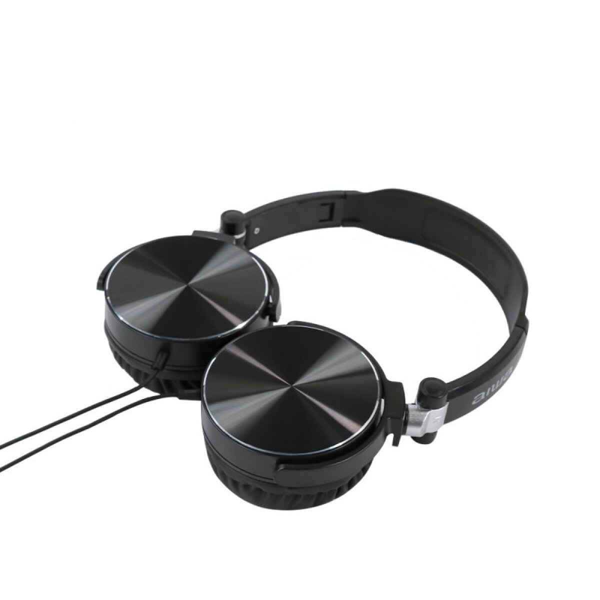 Auriculares vincha dinamyc headphone aiwa 1.2m Negro