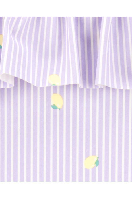 Malla de baño una pieza, con protección UPF 50+, diseño limones Malla de baño una pieza, con protección UPF 50+, diseño limones