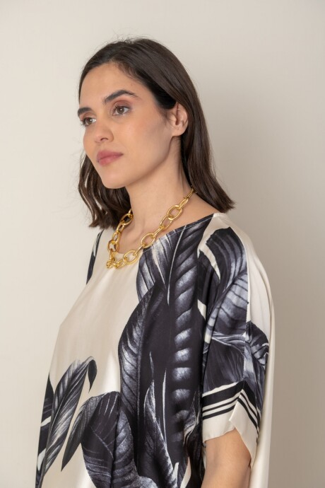 BLUSA PALMA Negro