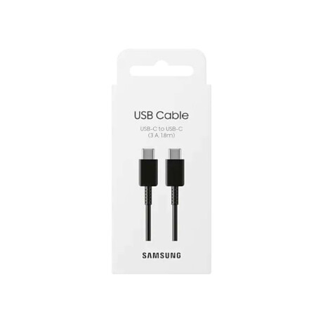Cable USB-C a USB-C 3A (1,8 M)