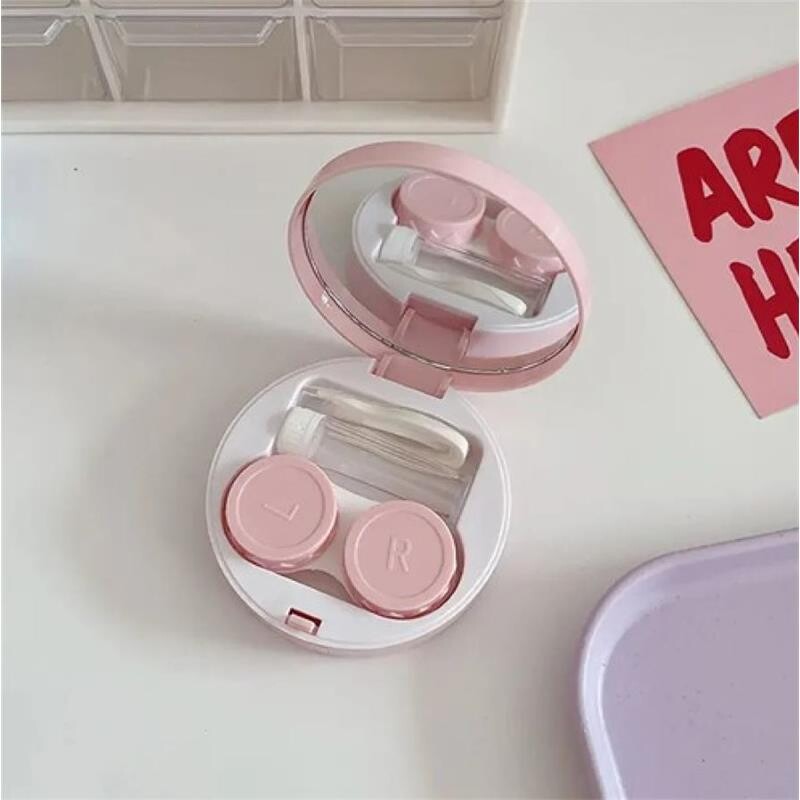 Estuche Rosado Lente De Contacto Ohr-mp579 Accesorios