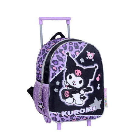 Mochila Kuromi 12" c/carro Mochila Kuromi 12" c/carro