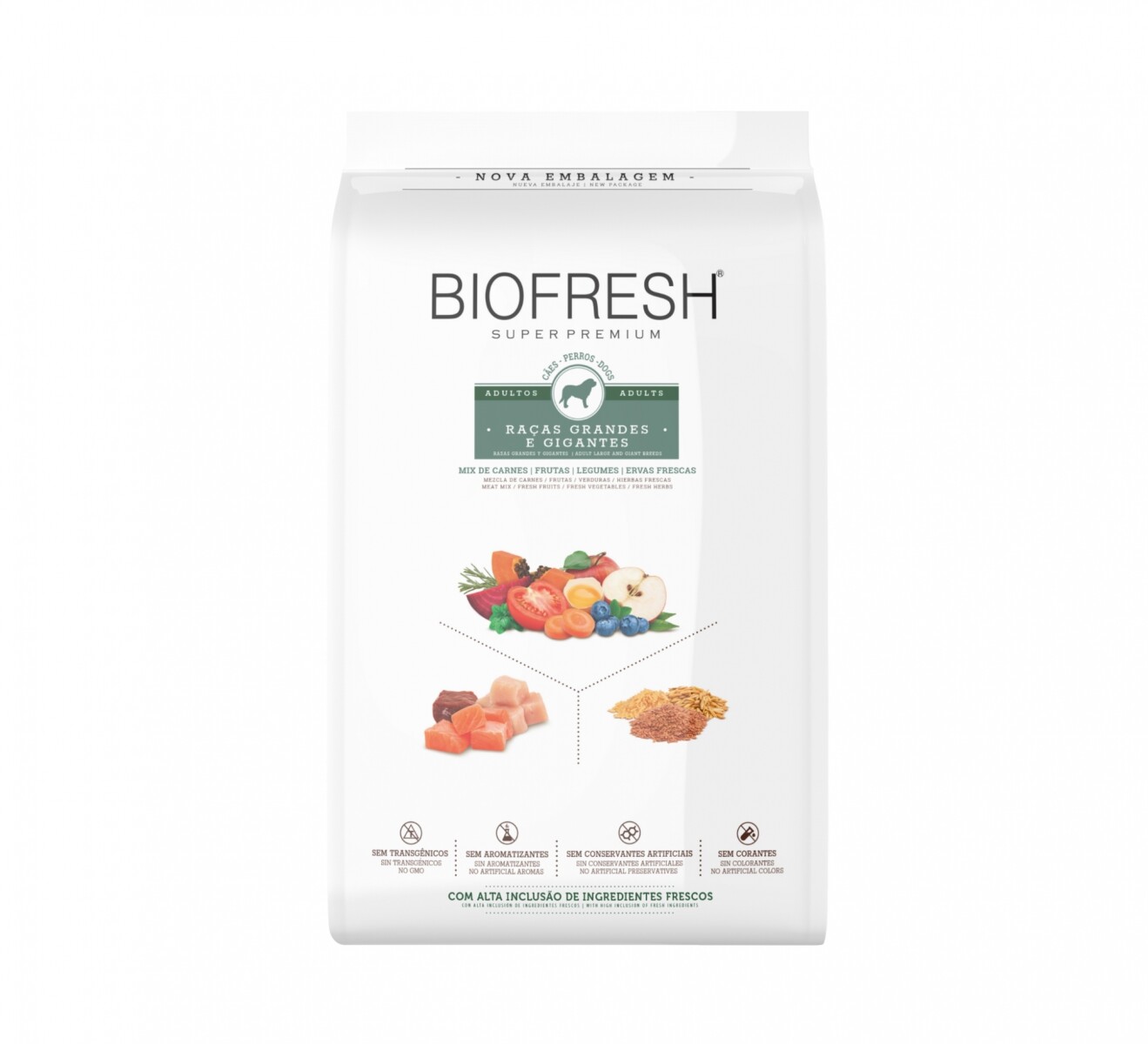 Biofresh Perro Adulto Razas Grandes - 15 kg 