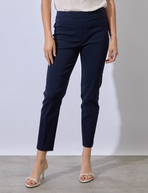 Pantalon Pretina Ancha AZUL