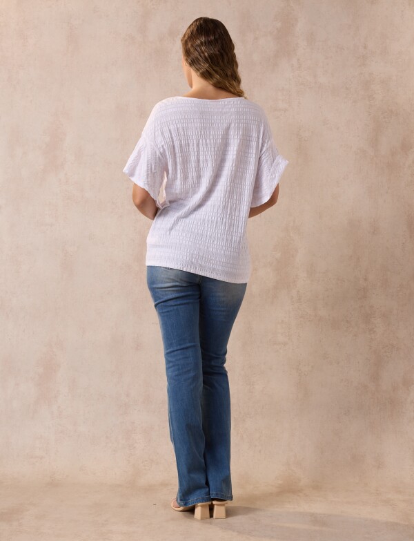 Blusa Algodón BLANCO