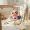 Peluche Búho Para Bebé Con Luz Y Sonido ROSA