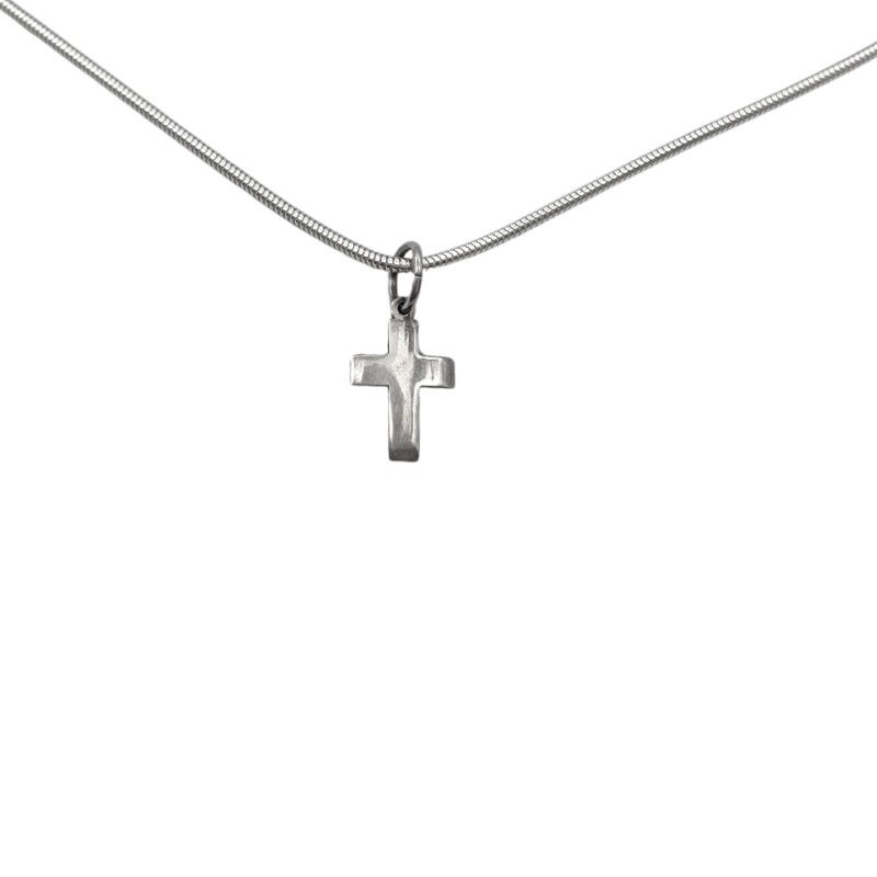 Dije Colgante Cruz-Plata 925-Sin Piedra-CP3619 sinpiedra